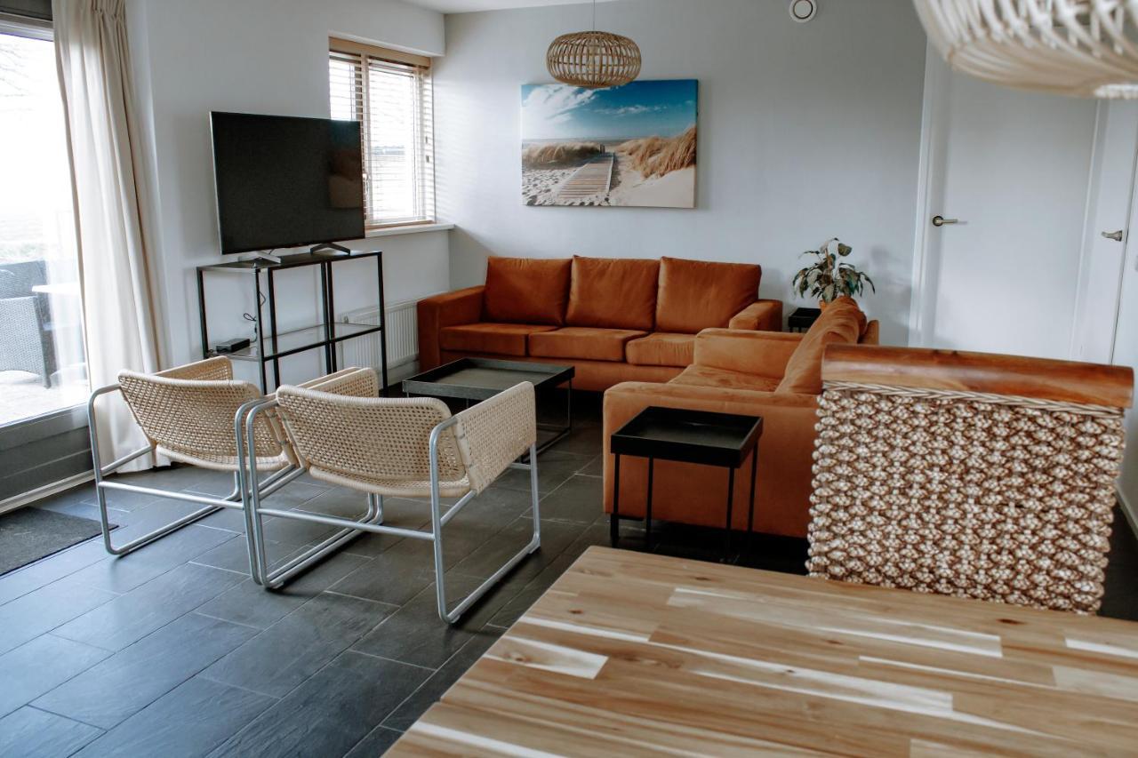 Luxus Familienvilla Mit Jacuzzi & Sauna 2 Tzummarum Exterior foto
